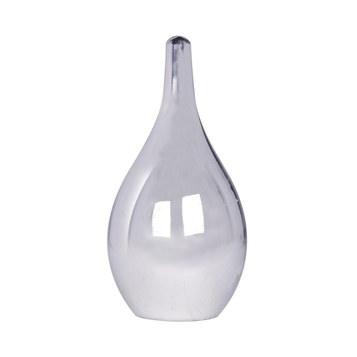 Satco 80-2103 Polished Tear Drop Finial Nickel Finish 1-1/2" Height 1/8 IP
