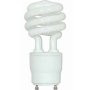 Satco 15 Watt T3 GU24 Base Mini Spiral CFL