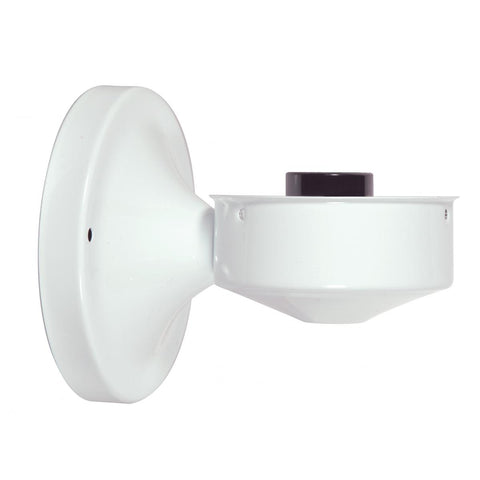Satco 90-1085 3-1/4" Wired Wall Bracket White Finish Includes Hardware 60W Max