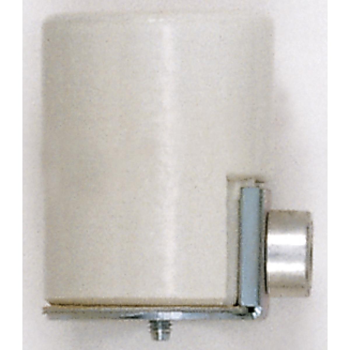 Satco 90-1108 Porcelain Socket With Side Outlet And Bushing 1/8 IPS Bushing CSSNP Screw Shell Glazed 660W 250V 100/10 Master