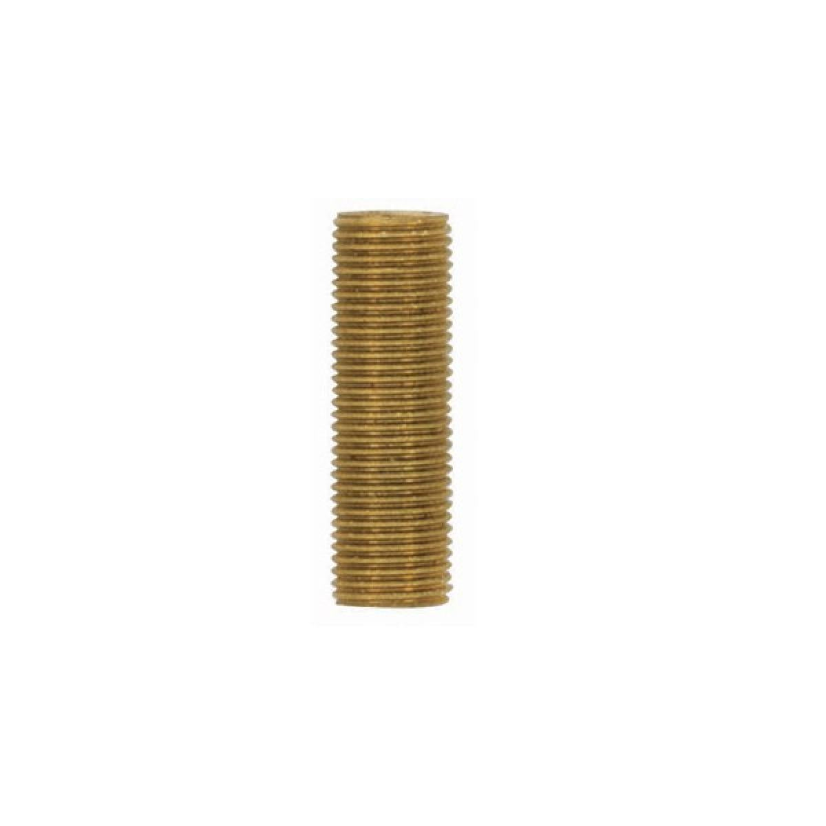 Satco 90-1182 1/8 IP Solid Brass Unfinished 1/2" Length 3/8" Wide