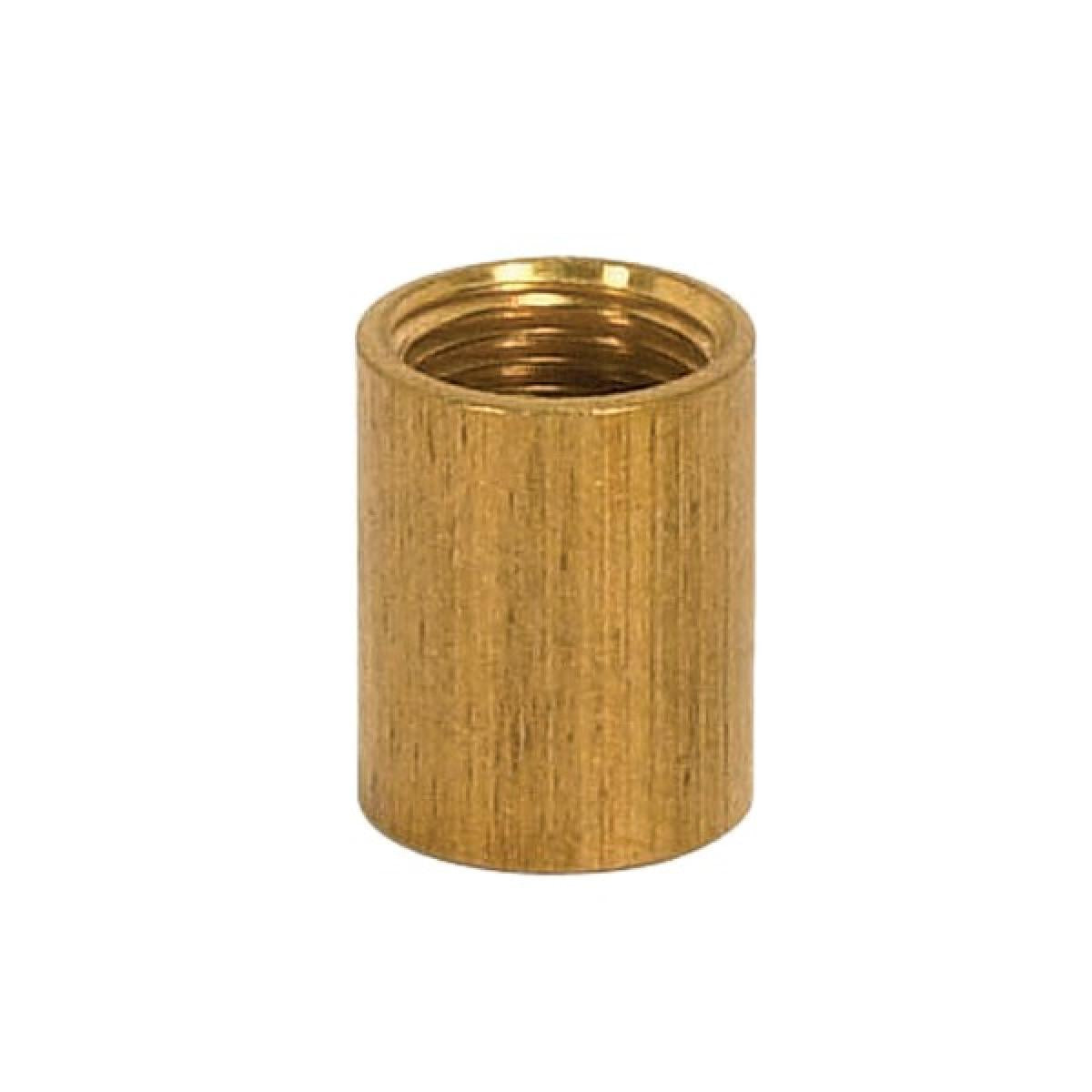 Satco 90-1600 Brass Coupling 7/8" Long 1/8 IP Unfinished