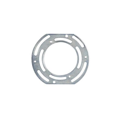 Satco 90-1784 Round Universal Crossbar Flat Sides 4" Length 3-1/2" Diameter Screw Holes 2-3/4" x 3-1/2" Center to Center