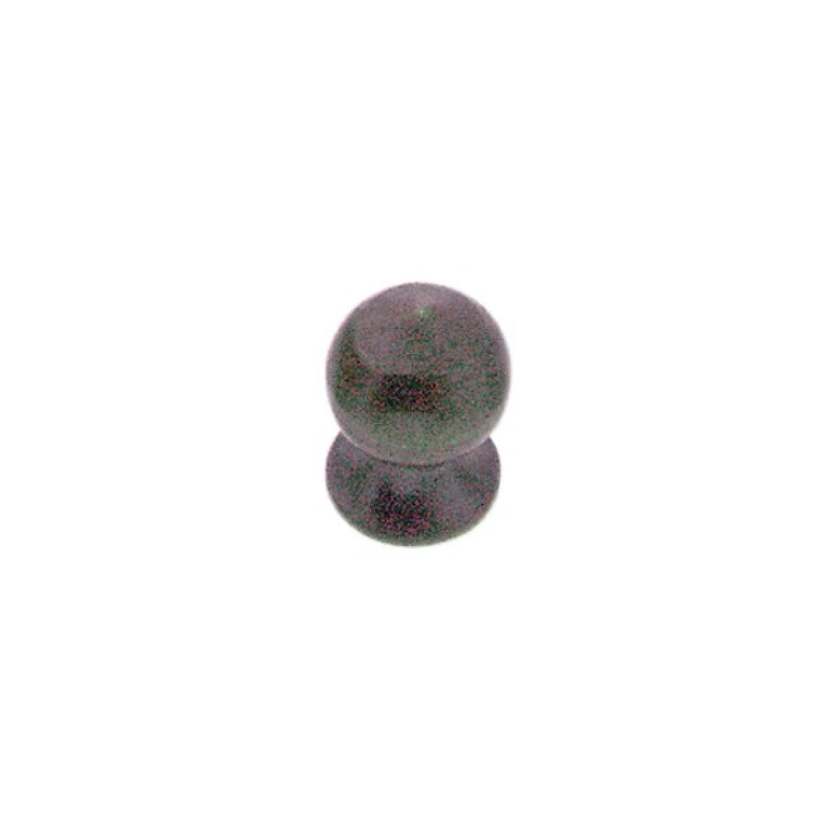 Satco 90-1843 Brass Pear Knob 8/32 Bronze Finish