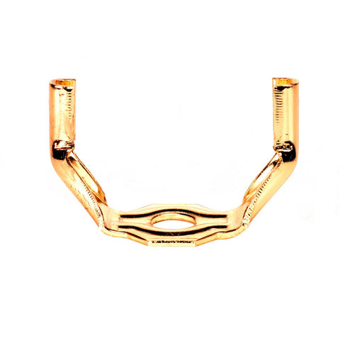 Satco 90-2031 Heavy Duty Saddle Brass Plated Finish 1/4 IP