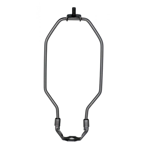 Satco 90-2082 Light Duty Harp Dark Antique Brass Finish 8" Height 1/8 IP Saddle 1/4-27 Thread 125 Carton