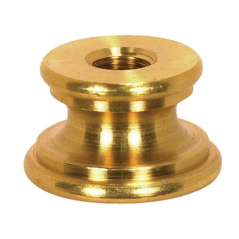 Satco 90-2164 Solid Brass Neck And Spindle Unfinished 1-1/4" x 3/4" 1/8 IP Tapped