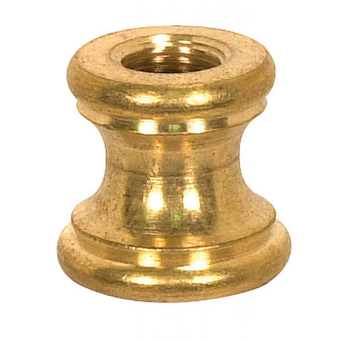 Satco 90-2166 Solid Brass Neck And Spindle Unfinished 7/8" x 13/16" 1/8 IP Tapped