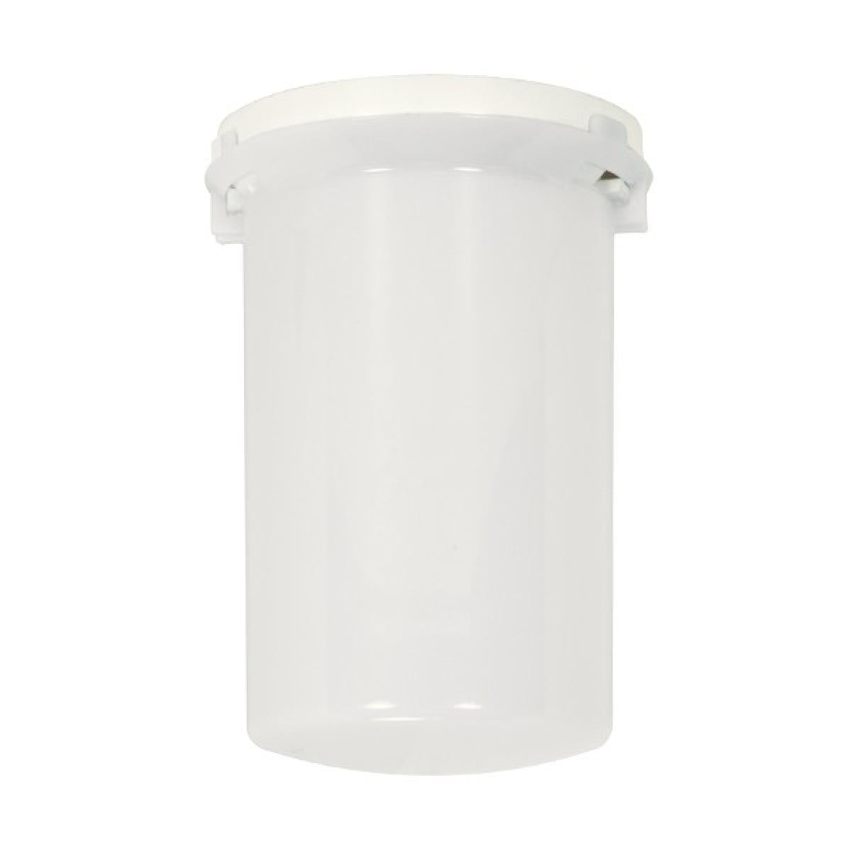 Satco 90-2513 6.2" White Lexan Lens For GU24 Keyless Ceiling Receptacle Lens Only