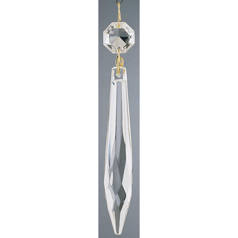 Satco 90-312 3" Clear U-Drop