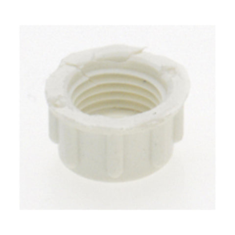 Satco 90-321 Plastic Bushing 1/8 IP Female White Finish