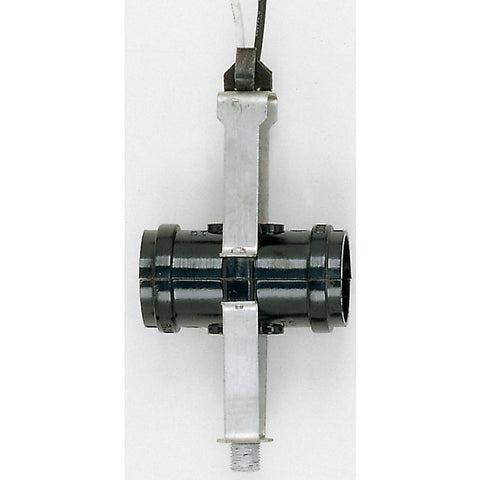 Satco 90-432 Phenolic Twin Cluster Snap-On Top 2-3/8" Top Bracket And Snap 8" AWM B/W Leads 105C 660W 250V