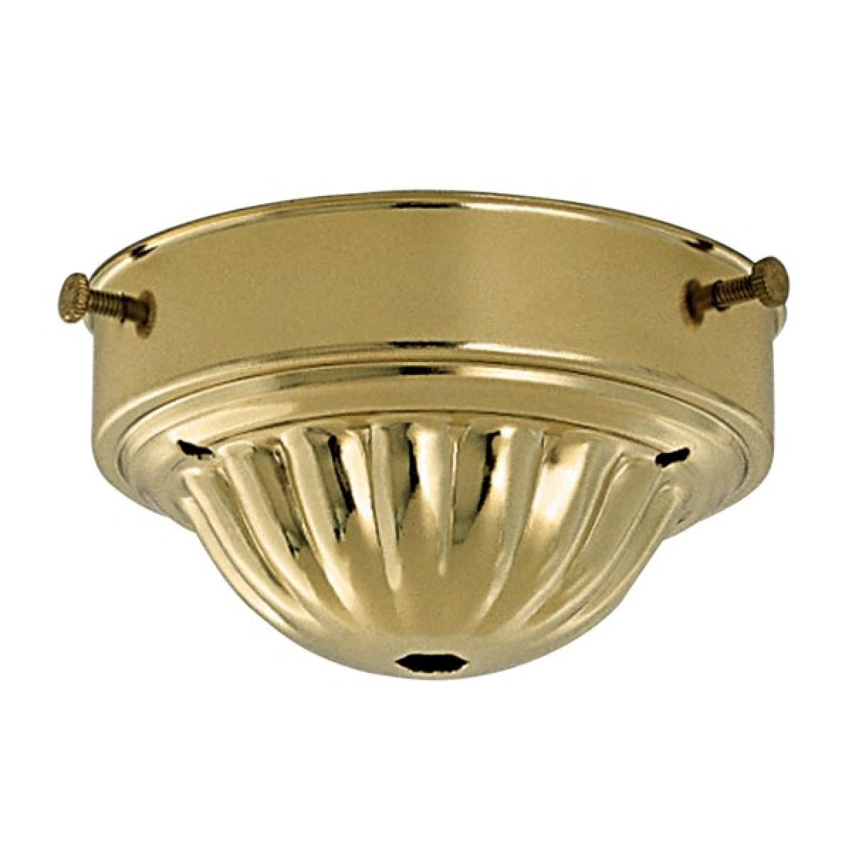 Satco 90-439 4" Fitter Brass Finish
