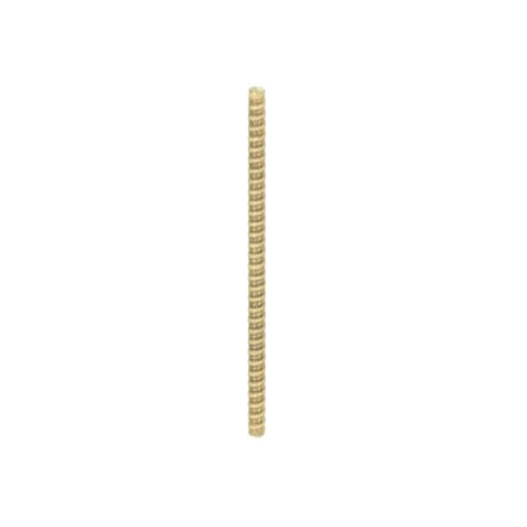 Satco 90-5184 1/8 IP Steel Yellow Zinc Plated 23" Length 3/8" Wide