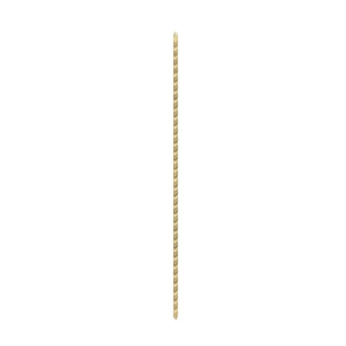 Satco 90-5203 1/8 IP Steel Yellow Zinc Plated 54" Length 3/8" Wide