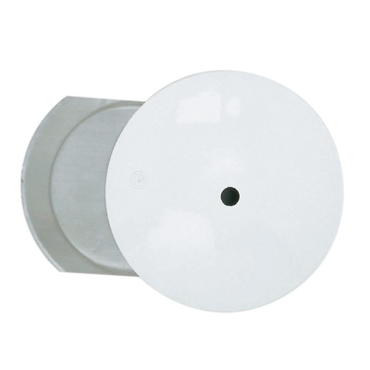 Satco 90-650 5" Neckless Ball Holder With Insert White