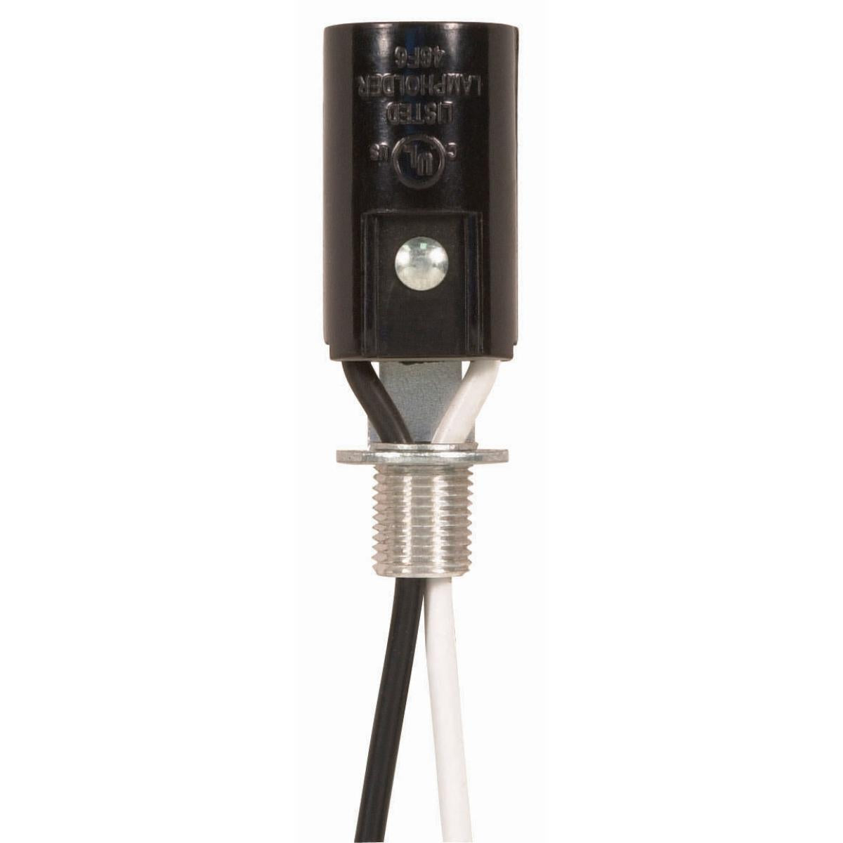 Satco 90-739 Phenolic Candelabra Sockets with Leads