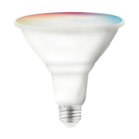 Satco S11258 15 Watt PAR38 LED RGB & Tunable White Starfish IOT 120 Volt 1200 Lumens