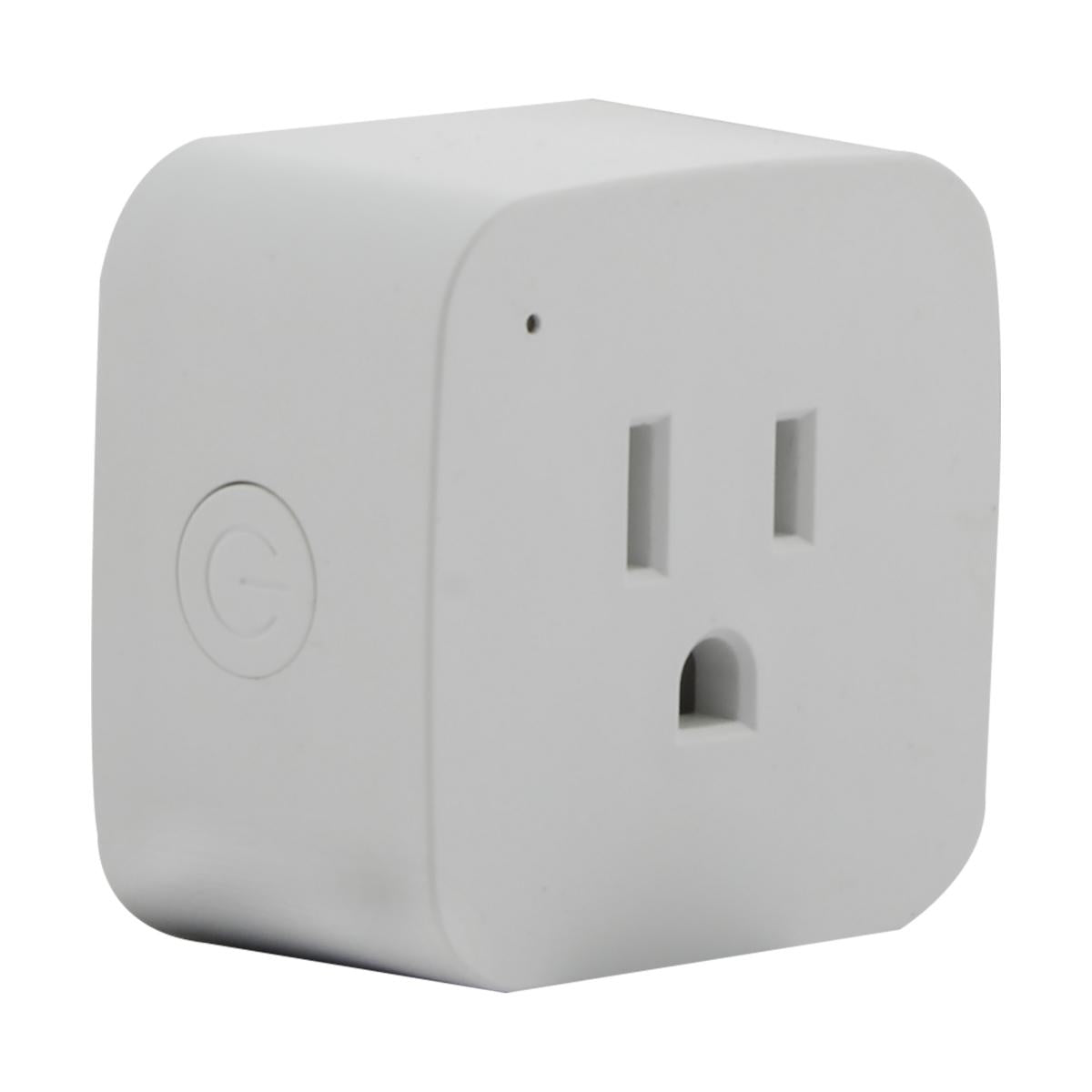 Satco S11269 Starfish WiFi Smart Plug 120V Outlet 10 Amp Mini Square 2-Pack