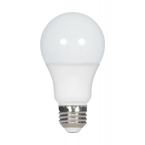 Satco S11322 10 Watt A19 LED 2700K Medium base 220 deg. Beam Angle 120 Volt 2-pack