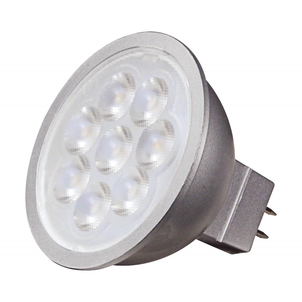 Satco S11334 6.5 Watt MR16 LED 2700K GU5.3 base 25 deg. Beam Angle 12 Volt