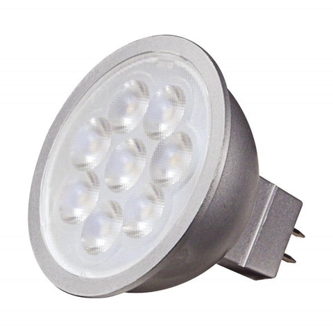 Satco S11336 6.5 Watt MR16 LED 2700K GU5.3 base 40 deg. Beam Angle 12 Volt