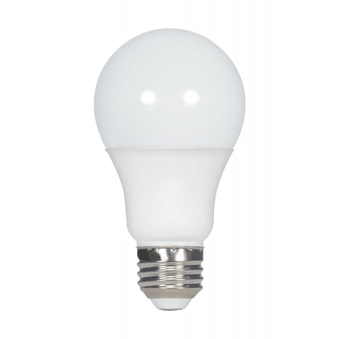 Satco S11412 9 Watt A19 LED 2700K Medium base 220 deg. Beam Angle 100-pack