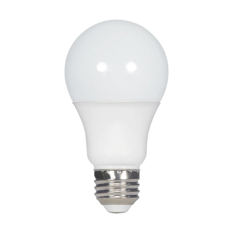 Satco S11413 9 Watt A19 LED 4000K Medium base 220 deg. Beam Angle 100-pack