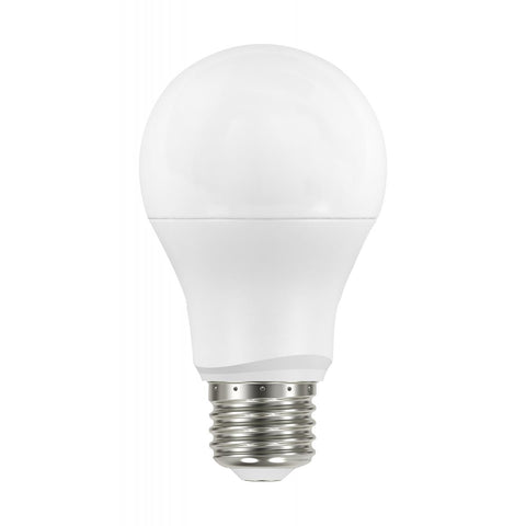 Satco S11421 8 Watt A19 LED Dusk to Dawn 2700K Medium base 200 deg. Beam Angle 120 Volt