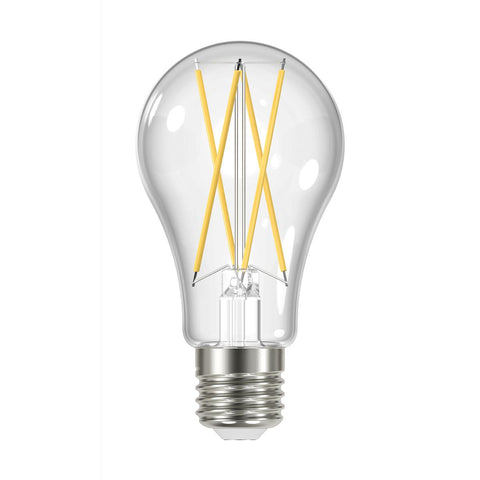 Replacement for Satco S11514 12 Watt A19 LED Clear Medium base 3000K 120 Volt 4-Pack