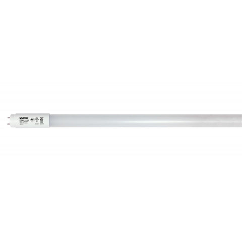 Satco S11912 11.5 Watt T8 LED 4000K Medium Bi Pin base 120-277V Type B Ballast Bypass Single or Double Ended Wiring