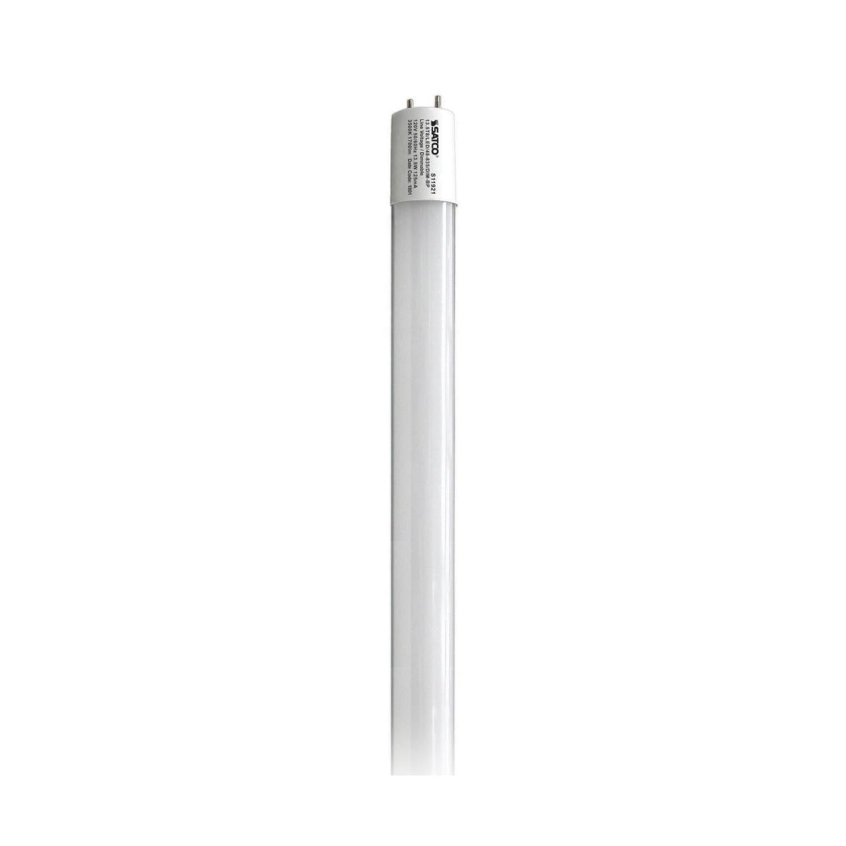 Replacement for Satco S11921 13.5W T8 LED 3500K Medium Bi Pin Dimmable Type B Ballast Bypass Single Ended Wiring - NOW S11664