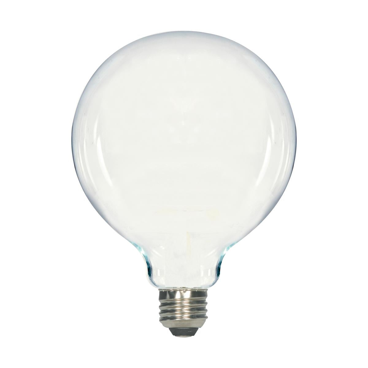 Replacement for Satco S12113 6.5 Watt G40 LED Soft White Medium base 3000K 650 Lumens 120 Volt - NOW S21256