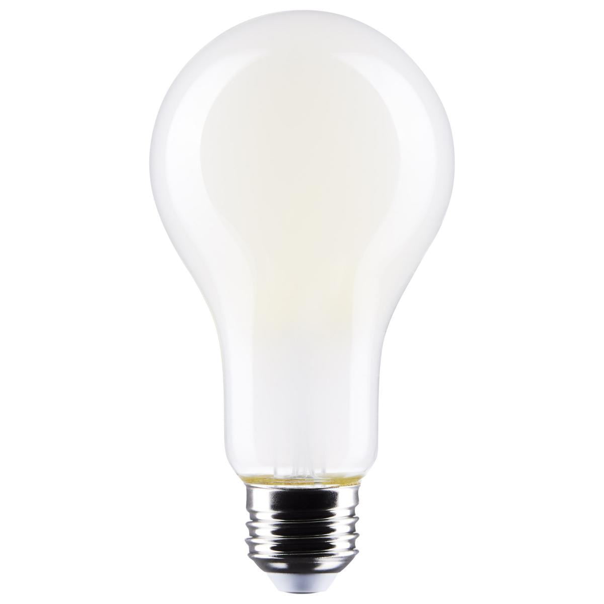 Satco S12446 17 Watt A21 LED Frost Finish Medium base 5000K 120 Volt