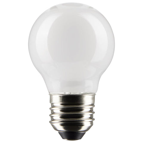 Satco S21223 5.5 Watt G16.5 LED; White; Medium base; 90 CRI; 2700K; 120 Volt
