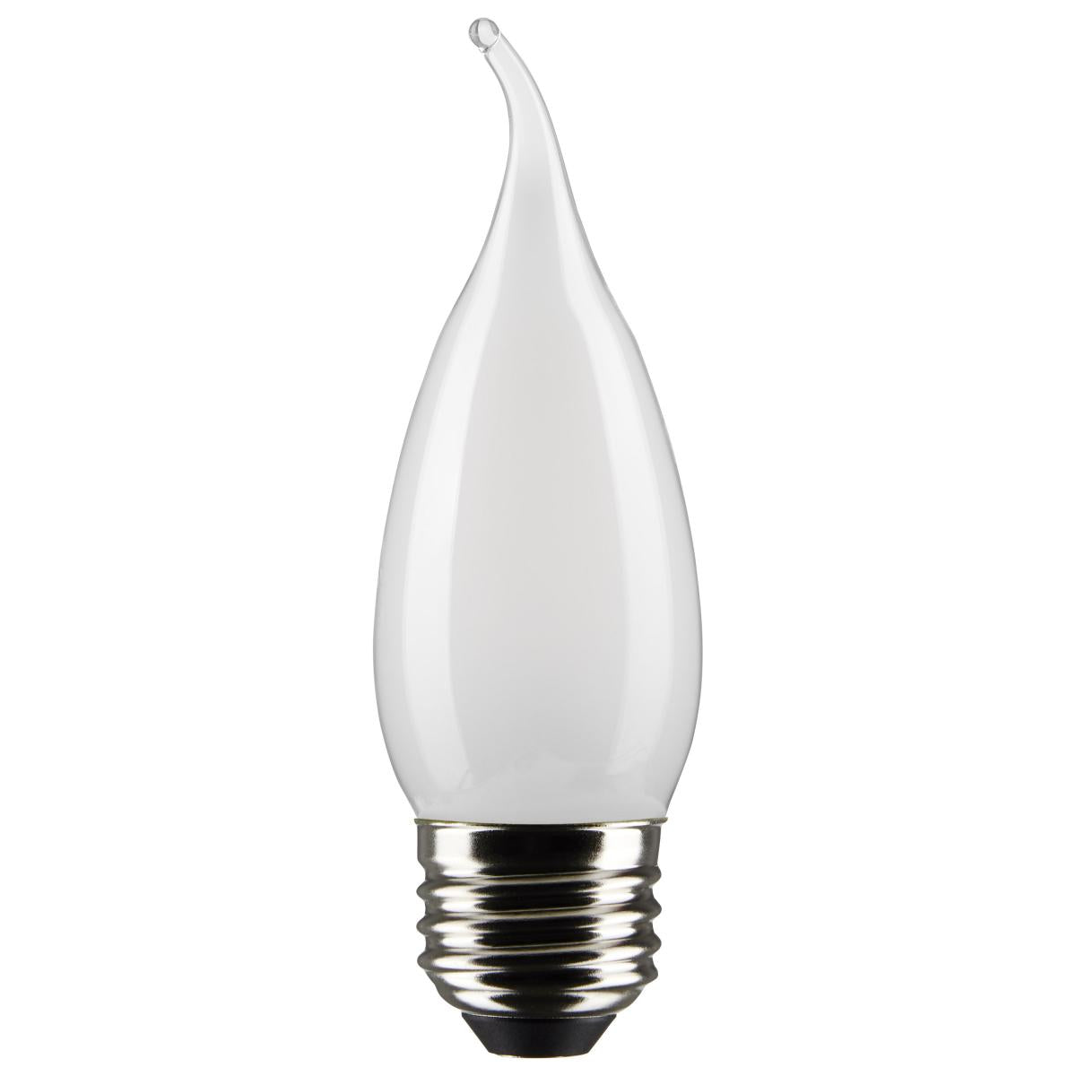 Satco S21316 4 Watt CA11 LED; Frost; Medium base; 90 CRI; 3000K; 120 Volt