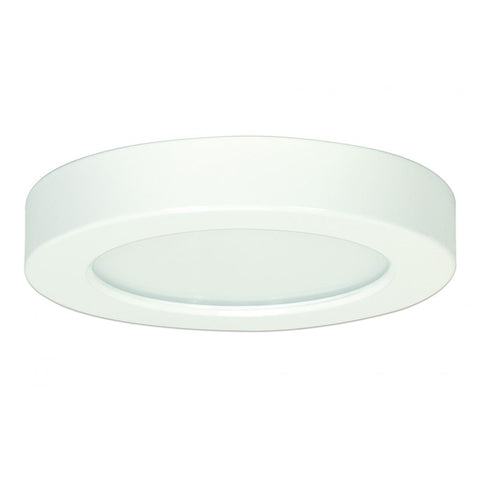 Satco S21502 10.5 watt 5.5" Flush Mount LED Fixture 5000K Round Shape White Finish 120 volts
