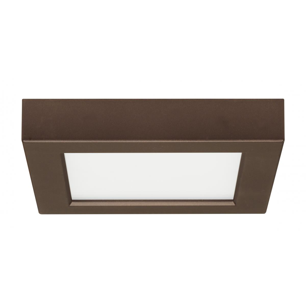 Replacement for Satco S21504 10.5 watt 5.5" Flush Mount LED Fixture 3000K Square Shape Bronze Finish 120 volts - NOW 62/1706
