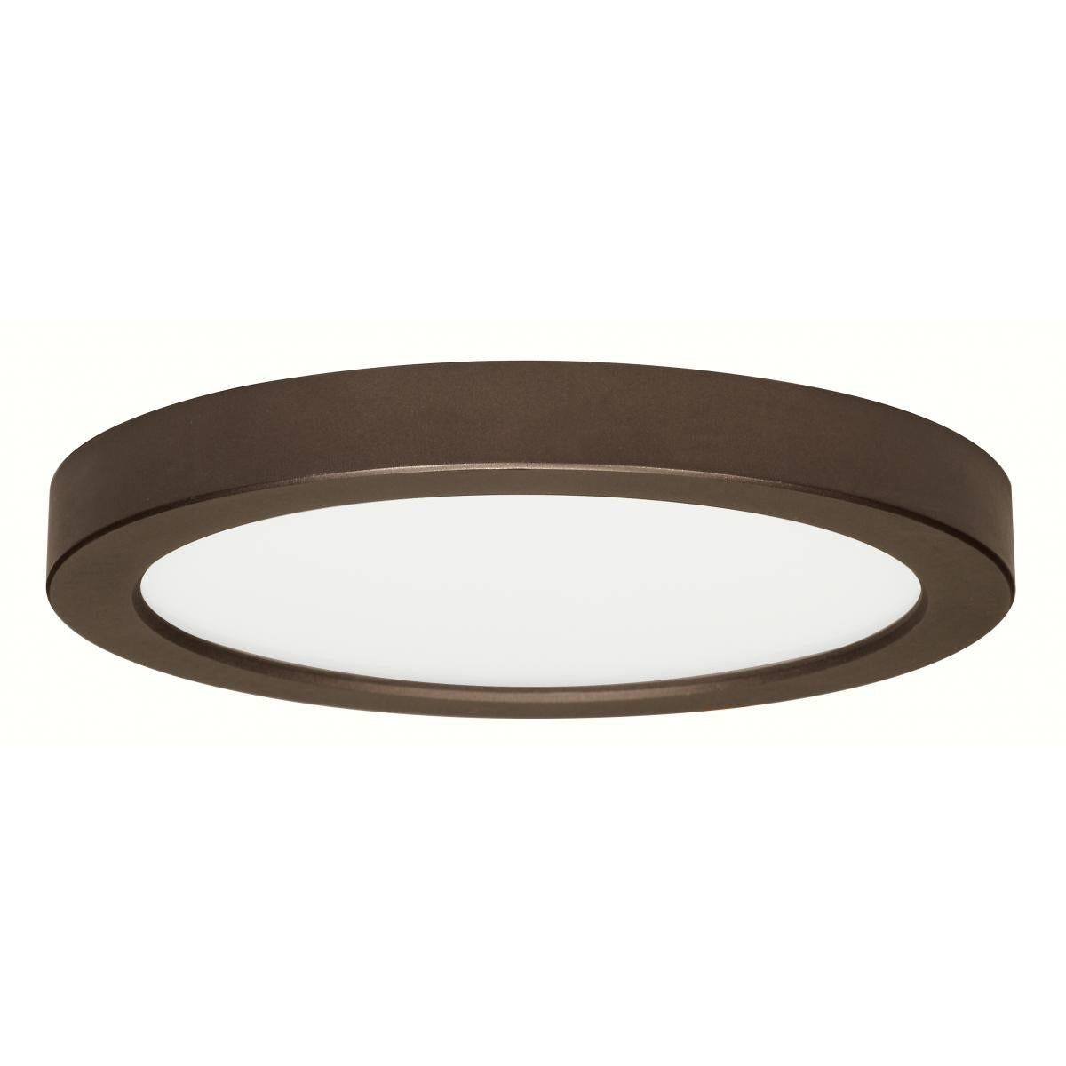Replacement for Satco S21512 18.5 watt 9" Flush Mount LED Fixture 3000K Round Shape Bronze Finish 120 volts - NOW 62/1722