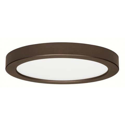 Satco S21512 18.5 watt 9" Flush Mount LED Fixture 3000K Round Shape Bronze Finish 120 volts