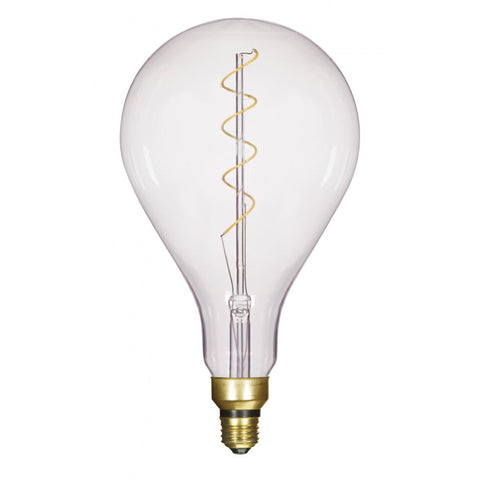Satco S22433 4 Watt PS52 LED vintage style Clear 25000 Average rated hours Medium Base 120 Volt