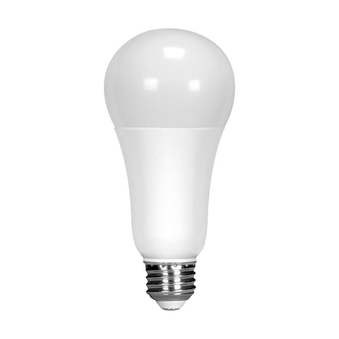 Satco S28486 16.5 Watt A19 LED 90CRI 4000K Medium base 220 deg. Beam Angle 120 Volt 1600 Lumens CEC