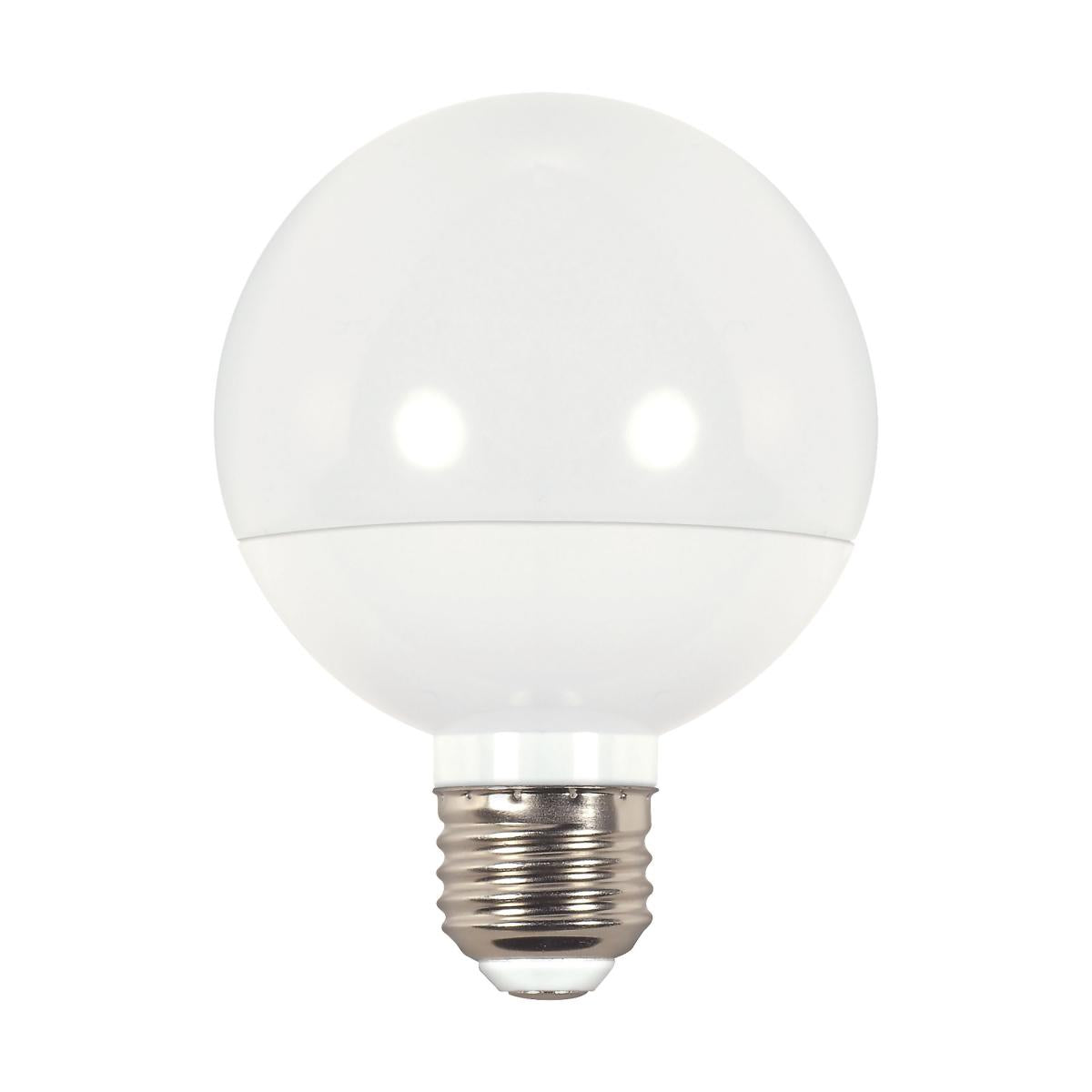 Satco S28576 4 Watt LED G25 3000K Medium base 120 Volt