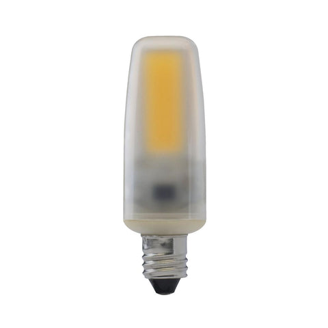 Satco S28686 4 Watt LED 3000K Frosted Mini Candelabra base 120-130 Volt