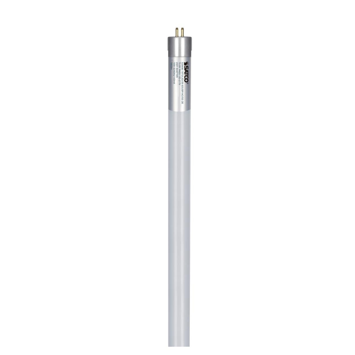 Satco S28696 16 Watt T5 LED Miniature bi-pin base 3500K 120-277V Type B Ballast Bypass Single or Double Ended Wiring