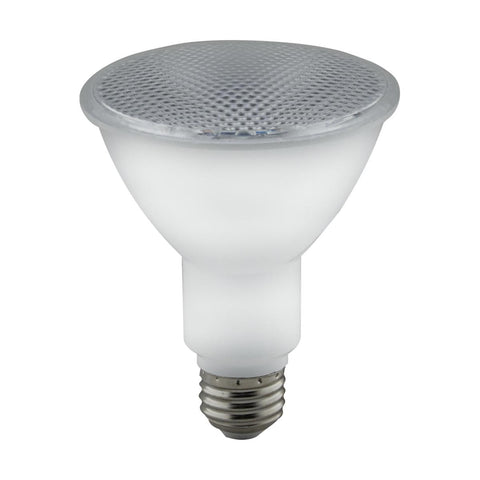 Satco S29189 8 Watt PAR30 LED Amber color 40 deg. Beam Angle Medium base 120 Volt Turtle Friendly