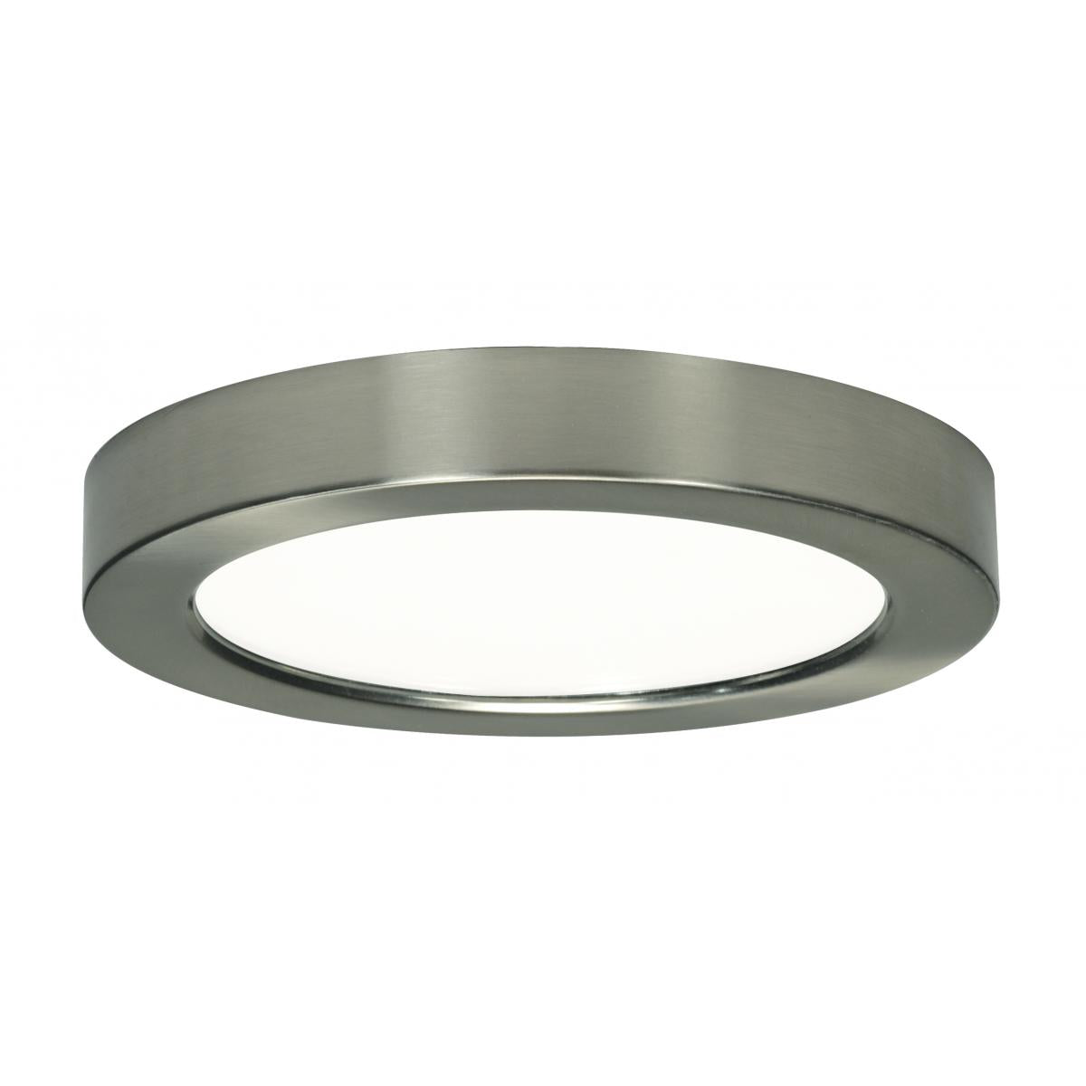 Replacement for Satco S29329 13.5 watt 7" Flush Mount LED Fixture 2700K Round Shape Brushed Nickel Finish 120 volts - NOW 62/1713
