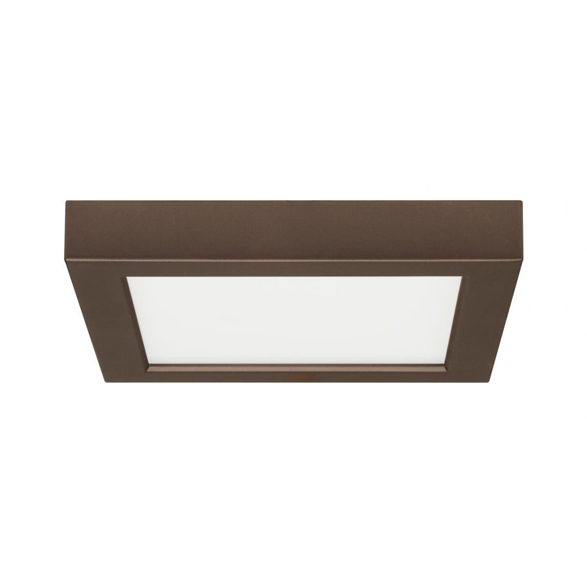 Replacement for Satco S29334 13.5 watt 7" Flush Mount LED Fixture 2700K Square Shape Bronze Finish 120 volts - NOW 62/1716