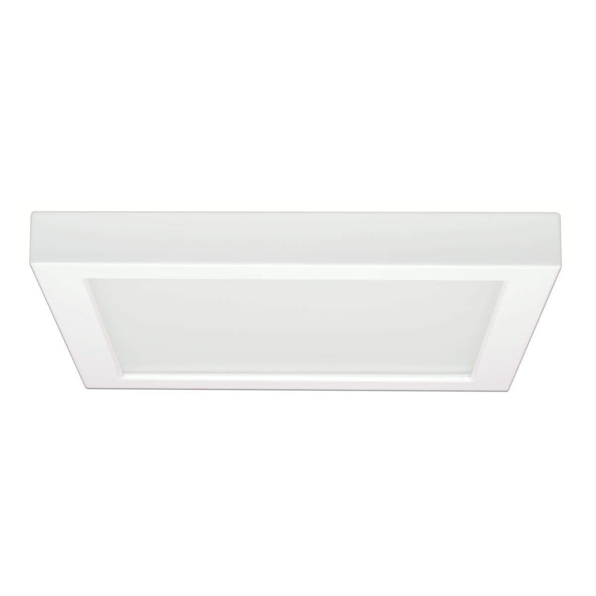 Replacement for Satco S29343 18.5 watt 9" Flush Mount LED Fixture 3000K Square Shape White Finish 120 volts - NOW 62/1724