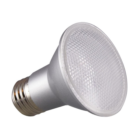 Satco S29405 6.5 Watt PAR20 LED 2700K 40 deg. Beam Angle Medium base 120 Volt